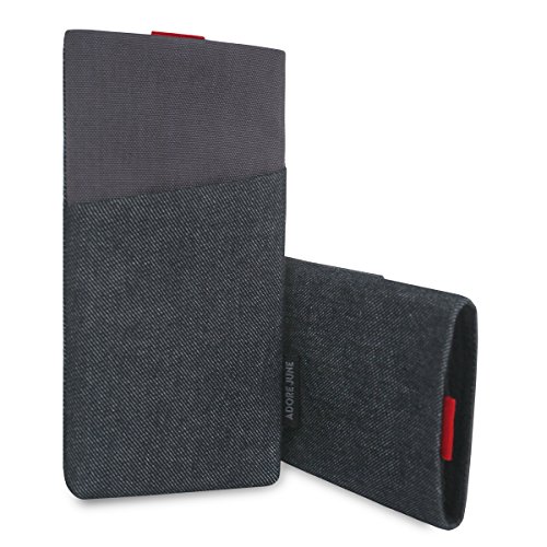 Adore June Clive - Funda para LG G6 Negro Gris con Efecto Limpiador de Pantalla Producido en Europa Adore June Clive - Funda para LG G6 Negro Gris con Efecto Limpiador de Pantalla Producido en Europa