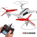 Produktbild Metakoo RC Drohne mit Weitwinkel 720P HD Kamera, Quadcopter mit Optischer STRMung Positionierung, Hhenhaltung, 4 Kanle 6-Achsen Gyro, LCD Displays, Headless Modus, EIN-Taste Start/ Landung, X300