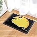 Produktbild best& Halloween Decor, Trunk Owl and Pumpkin Against Full Moon with Flying Bats Bath Rugs, Non-Slip Doormat Floor Entryways Indoor Front Door Mat, Kids Bath Mat, 15.7x23.6in, Bathroom Accessories