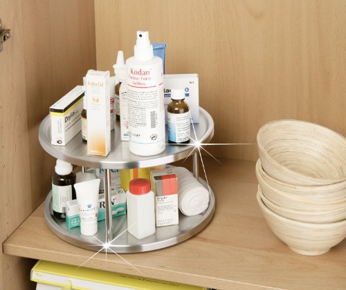 Wenko 2005575100 Spülbeckeneinlage Kristall – extra stark, rund, Kunststoff, 31 x 1 x 31 cm, Transparent - 8