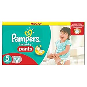 Pampers Baby-Dry Pants - Size 5, Pack of 84: Amazon.co.uk