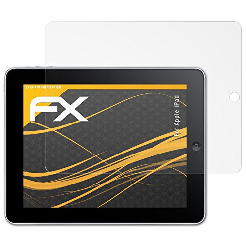 Apple iPad Displayschutzfolie - 2 x atFoliX FX-Antireflex blendfreie Schutzfolie