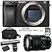 Produktbild Sony Alpha A6300 ilce-6300 4 K Ohne Spiegel APS-C Kamera, mit Fe 55 mm F1.8 SEL55 F18Z Full Frame Prime Lens (Schwarz), 18-105mm F4 OSS G Lens (SELP18105G) Kit