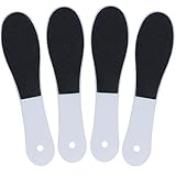 Rovtop 4 Packs Double Sided Foot Files for Foot care