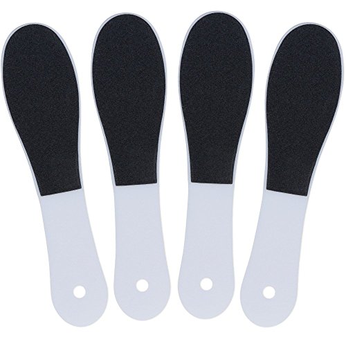 Rovtop 4 Packs Double Sided Foot Files for Foot care