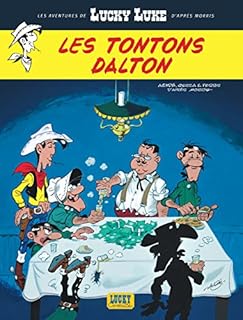 jaquette livre Aventures de Lucky Luke d'après Morris (Les) - tome 6 - Tontons Dalton (Les)