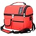 Produktbild Tyidalin Hohe Kapazität Kühltasche für Familie Reise-Grill Camping Picknick Essen Mittagessen – 8L Rot