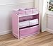 Delta Children Multi-Bin Toy Organizer (Pink)
