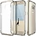 Produktbild Caseology Galaxy S7 Hülle, [Skyfall Serie] Transparente Klare Schlanke Kratzfeste Schutzhülle [Gold] für Samsung Galaxy S7 (2016)