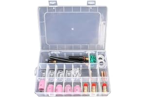 31PCS TIG Welding Torch för Stubby Gas för Stubby Lens, Welding Torch Accessories Kit for WP-17/18/26 TIG Welding Torch för S