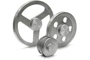 G.L.D. FORNITURE Puleggia alluminio 1 gola sezione SPZ-Z 80 piena