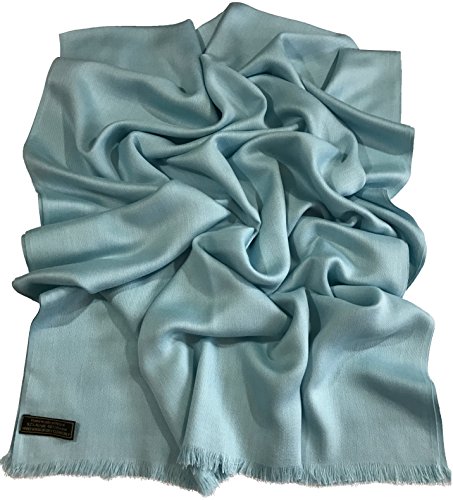 CJ ApparelSolid Colour Design Nepalese Fringe Shawl Scarf Wrap Stole Throw Head Wrap Face Cover Pashmina NEW