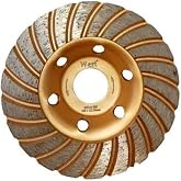 Wert 2741-100 Diamond Grinding Disc, Turbo, 100mm