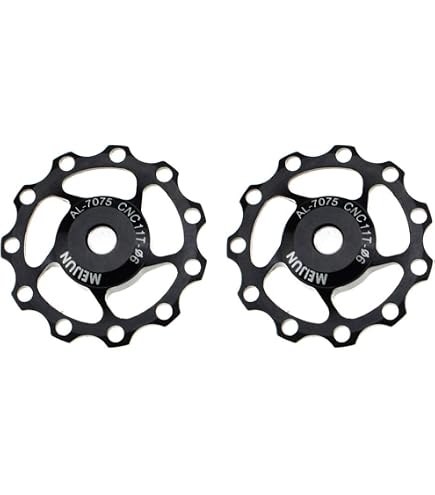 Pulegge Deragliatore Posteriore In Alluminio 7075 11T Blu Per Shimano – 2 Pezzi