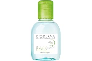 BIODERMA SÉBIUM H2O 100ml | Nettoyante et démaquillante – Purifie en douceur | Peaux mixtes, grasses ou à imperfections
