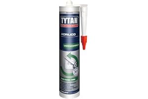TYTAN PROFESSIONAL Silicone Sigillante Acrilico Verniciabile Edilizia Universale bianco 300ml TYTAN