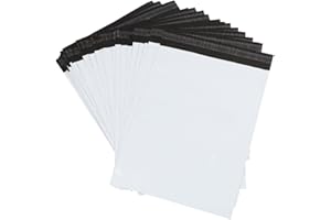 ESTCOO 30 x 40cm Enveloppe d'expédition en plastique,60 Sacs Emballage de Colis,Opaques Conditionnements Polystyrène Pochettes auto-adhésifs,Envoie Colis Sacs d'expédition pour l'expédition et Courrier
