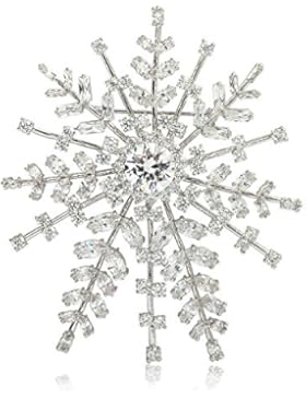 Gortl Diamond Crystal Crystal Brooch Moderno Generoso Noble Attraente Unique Compact Semplice Leggero Elegante...
