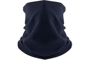 HEGCOIIE Winter Loop Schal Herren & Damen，Fleece Schlauchschal Halswärmer Halstuch Winddicht Ski Maske Warmer für Outdoor Skifahren Motorrad Laufen Radfahren