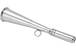 KEENSO Corne de Brume pour Bateau, Corne de Brume en Acier Inoxydable, Accessoire D'embout Amovible pour Bateau