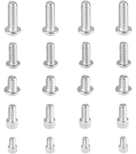 10 Viti Svasate Testa Piatta In Acciaio Inox 304 - 1/4-20x1-1/4'', Presa Esagonale, Filettatura Completa - Foto 2