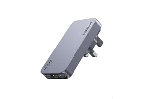 UGREEN USB C Charger 65W Fast Charger Plug Nexode Pro 3-Port GaN Travel Charger Adapter with US/UK/EU Plugs Compatible with MacBook Pro/Air, iPad Pro, iPhone 17 Pro/Air/17/16, Galaxy S24, Pixel 9, etc