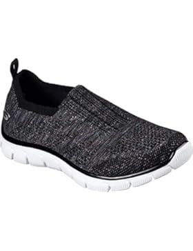 Skechers Damen Slipper Empire Round Up Schwarz/SiMehrfarbig