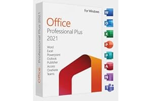 MS OfficeSuite Professional Plus 2021 Retail License for Windows (1 User, Lifetime Validity)