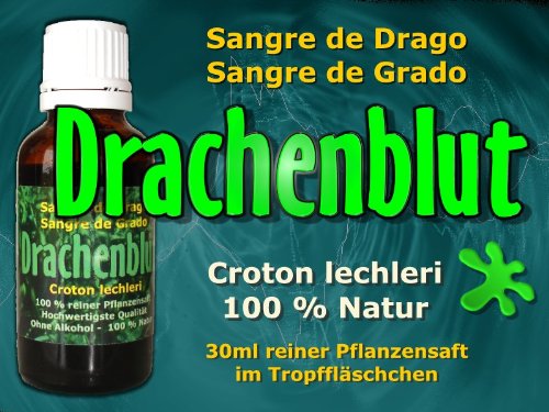 BuenaNatura - Drachenblut aus Wildsammlung - 100% rein - Sangre de Grado Drago - 30ml