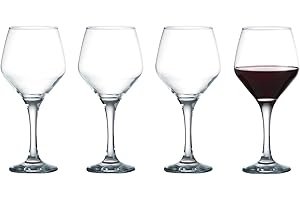 Ravenhead Majestic Set of 4 Red Wine Glasses 42 cl