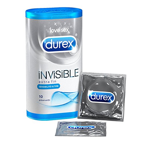 Durex Préservatifs Invisible Extra Fins - 10 pièces