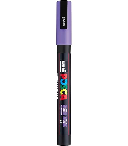 Uni-ball Marqueur Uni Posca 186738 - Pointe Ogive Extra Fine