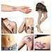 BMC Friendly Animals Party Fun Temporary Fashionable Glitter Tattoo Body Art Design Stencils Kit
