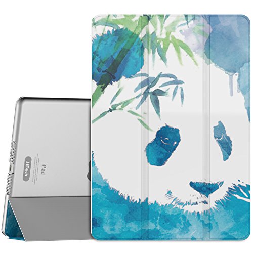 JETech iPad mini 1 / 2 / 3 Hülle Foilo Schutzhülle Etui Tasche Case mit Standfunktion und Auto Schlaf / Wach (Panda)