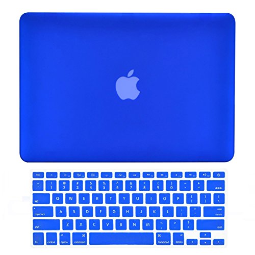 YGJ® Frosted Matte Silky-Smooth Satins Soft-Touch Hard Shell Case Cover Apple MacBook Pro 13.3″ with Retina Display Model: A1425 and A1502 (NEWEST VERSION 2013) – Royal Blue - 3