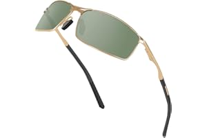 Sunmeet Polarisierte Sonnenbrille Herren Outdoor Sportarten Fahren Sonnenbrille für Herren S1008