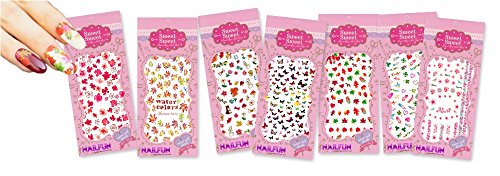 12 Packungen Maxi One Stroke Sticker Bögen – QJL-Serie – wunderschöne Motive - 5