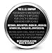 B.I.G. Beard Balm - 100% Organic Premium Beard Balm for Beards, Mustache, & Goatee. Promotes Healthy Beard Hair & Growth. Beeswax, Shea Butter, Vitamin E, Argan Oil, Jojoba Oil, Vanilla Oil, Grapeseed Oil
