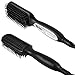 Molain Hair Straightener Ionic Straightening Brush Ceramic Brush Massage Detangling Comb Hair Iron with UK Plug