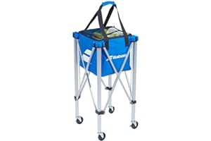 BABOLAT WHEELED BALL BASKET Ball Hoppers - Blue - (Azur), UNIQ