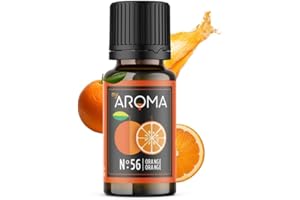 ‎MY AROMA myAROMA flavour drops – Orange 10ml, flavour drops zuckerfrei, kalorienfrei & vegan, natürliches Lebensmittelaroma ohne künstliche Farbstoffe für Backen, Essen und Trinken, Nr. 56