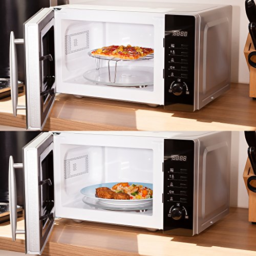 Ultratec Mikrowelle MWG200 mit Grill 700 Watt / 23 Liter Garraum / 95-Minuten-Timer mit Signalton inkl. Grillrost - 7