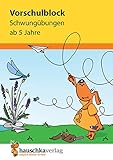 Image de Vorschulblock - Schwungübungen ab 5 Jahre (Übungsmaterial für Kindergarten und Vorschule, Band 62
