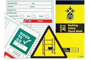 ISIGNS Good to Go Safety - Good to go safety racking check book - 25 Racking Inspections