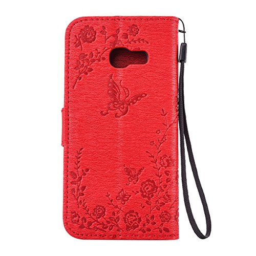 Samsung Galaxy A3 2017 HÃ¼lle, Samsung Galaxy A3 2017 SchutzhÃ¼lle Leder HÃ¼lle,Alfort Bling Glitzer Glitter PrÃ¤gung Flip Wallet LederhÃ¼lle Fashion Design Premium PU Leder Hohe QualitÃ¤t Tasche Case Cover Kasten Abdeckung Wallet fÃ¼r Samsung Galaxy A3 2017 / A320 4.7