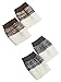 Price comparison product image Blulu Women Boot Cuffs Topper Socks Knit Leg Warmers Crochet, 2 Pair