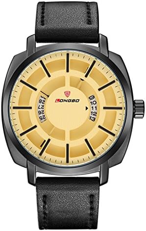 Multi-function sport watch/ men's quartz watch/Simple casual watches/Men's large dial-D
