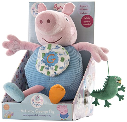George Pig for Baby Activity Toy, By Rainbow Designs