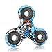 Price comparison product image Betty Star Tri-Spinner Fidget Hand Spinner Camouflage Multi-Colour Double Side Printed, EDC Focus Toy For Kids & Adults (White Knight)