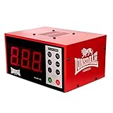 Lonsdale Digital Electronic Gym Timer– Red
